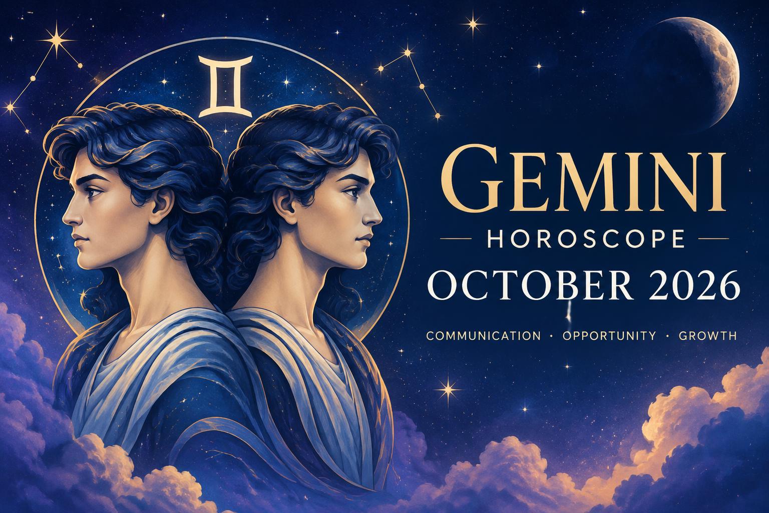 Gemini Horoscope – October 2026