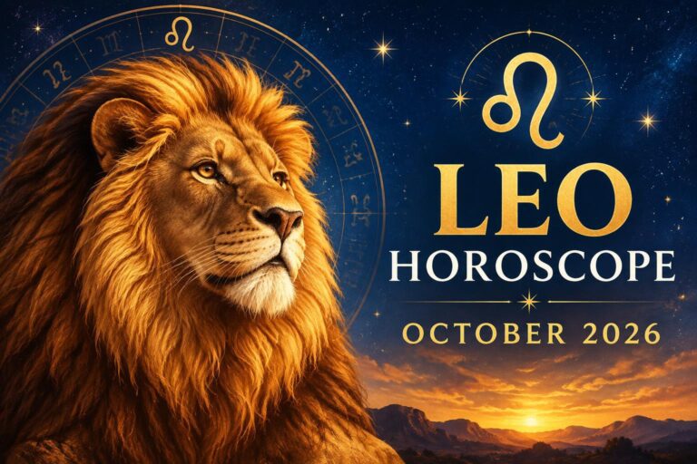 Leo Horoscope – October 2026