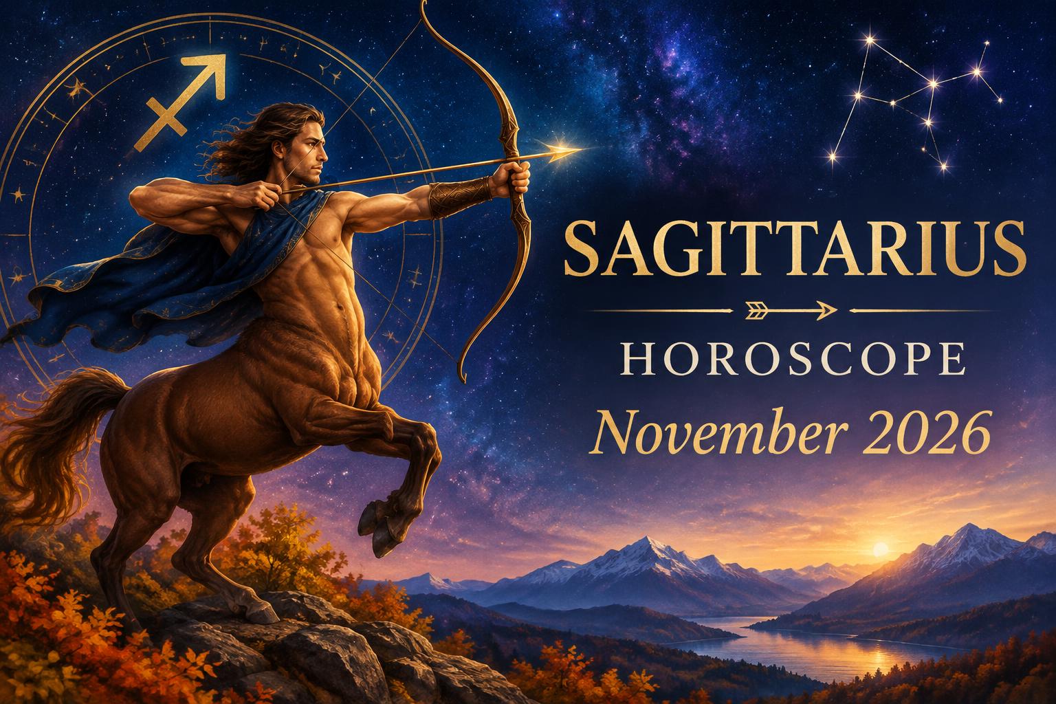 Sagittarius Horoscope – November 2026