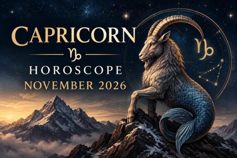 Capricorn Horoscope – November 2026
