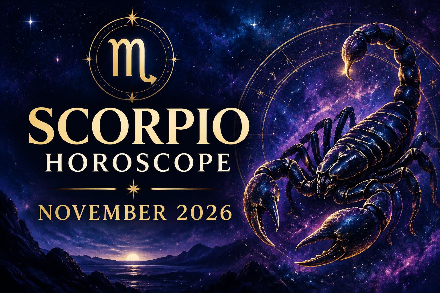 Scorpio Horoscope November 2026 feature image
