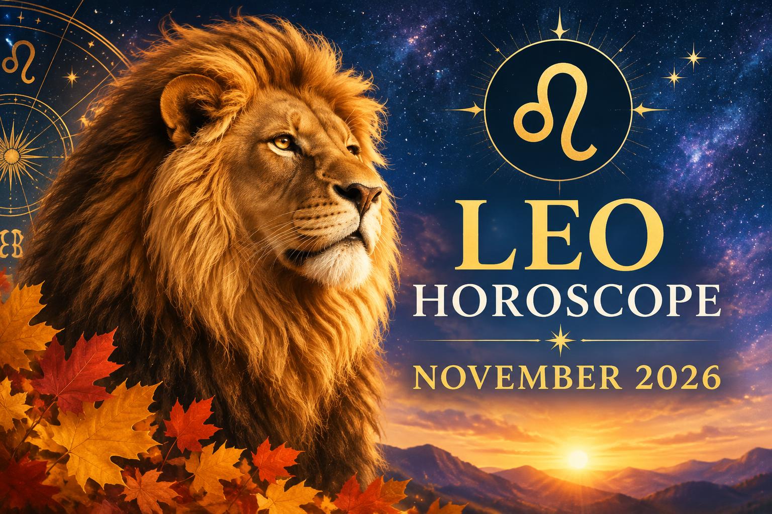 Leo Horoscope – November 2026