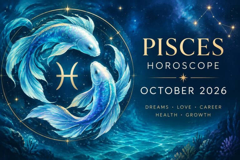 Pisces Horoscope – October 2026